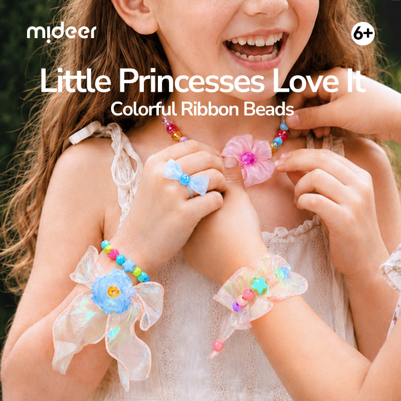 Ribbon beaded diy kit