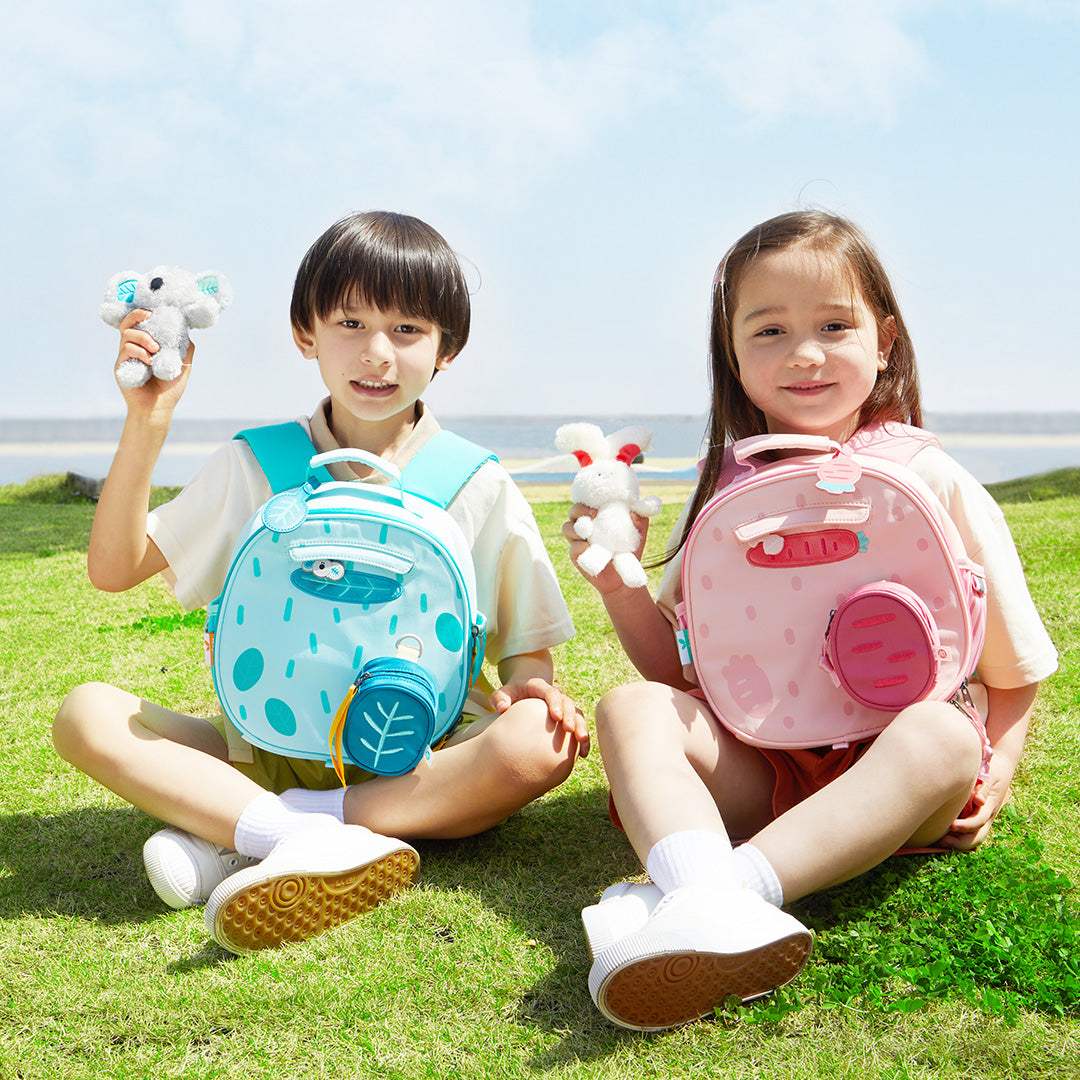 Snuggle Square Backpack: Koala