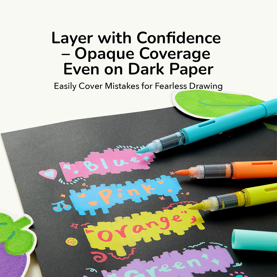 Straight Liquid Acrylic Marker - 80 Colors