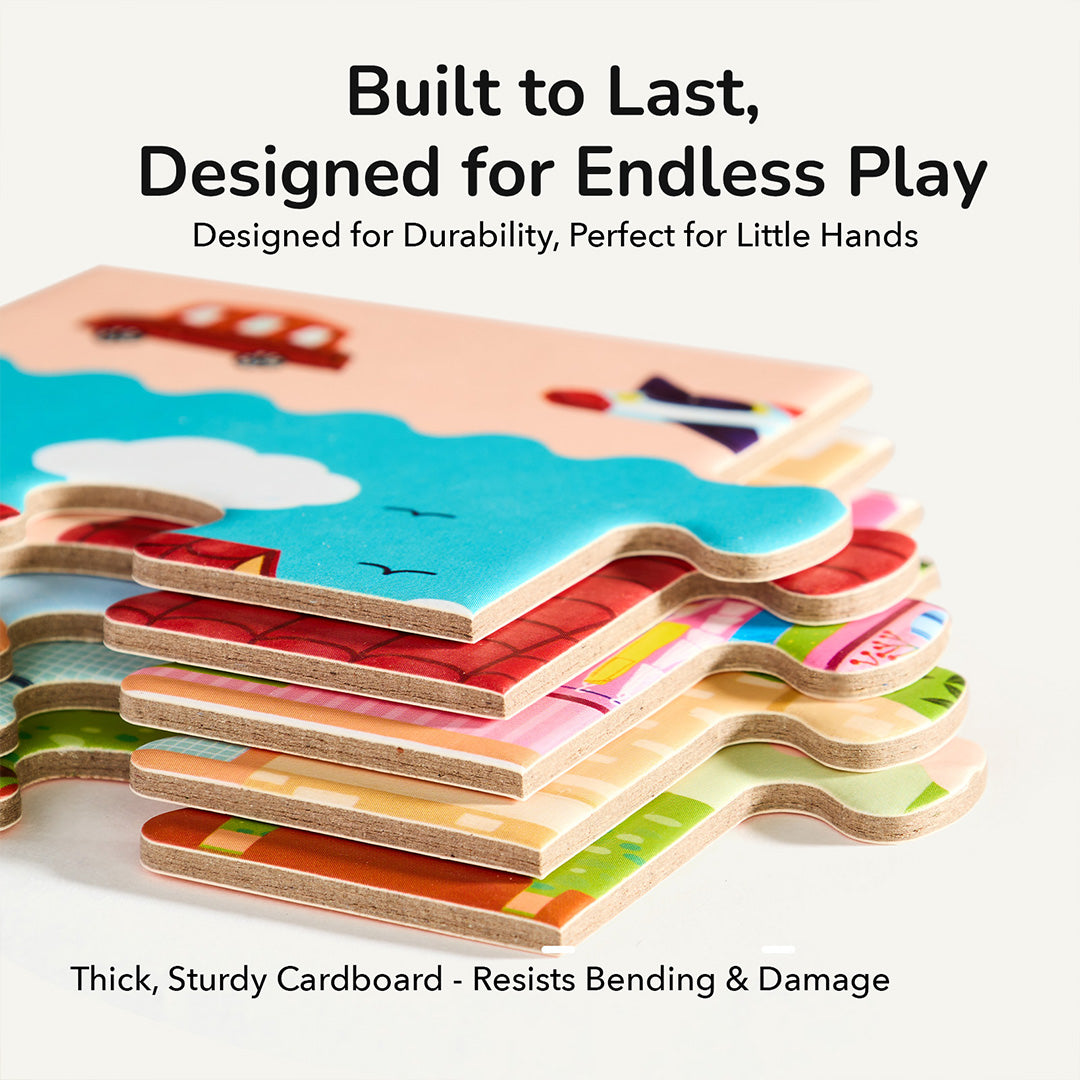 Build & Seek Puzzle - Space Treasure Hunt 42PCS