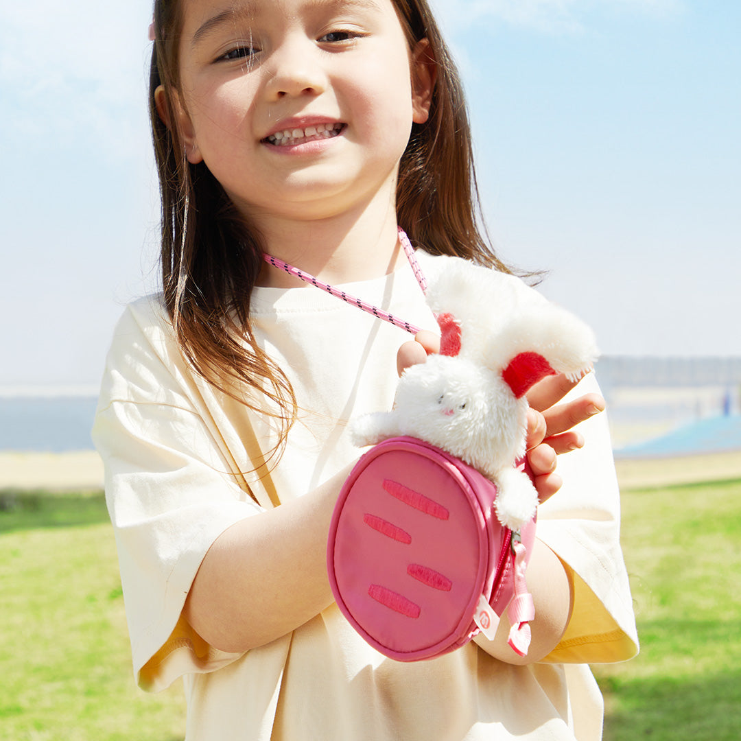 Snuggle Square Backpack: Bunny