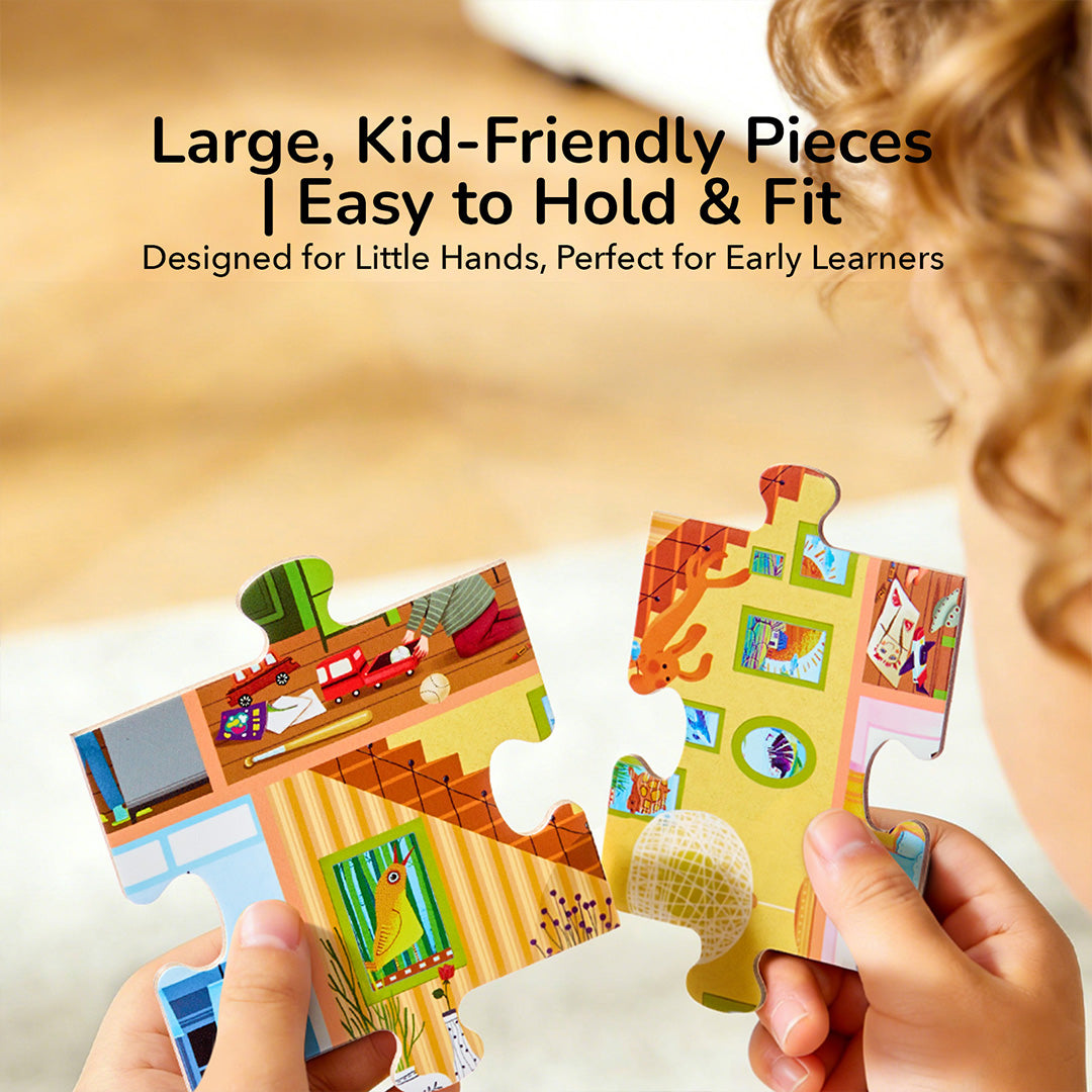 Build & Seek Puzzle - Space Treasure Hunt 42PCS