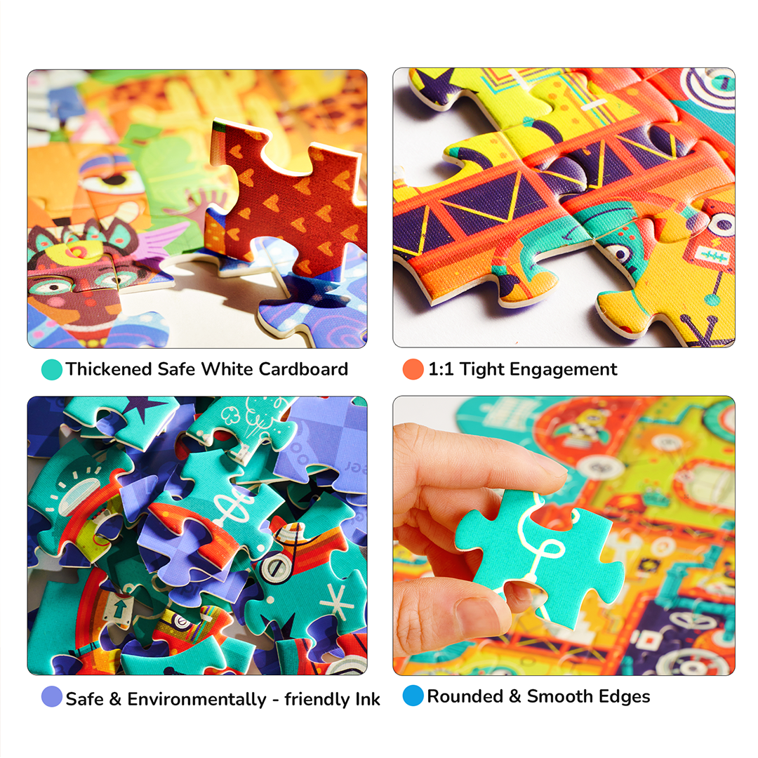 Shaped Artist Puzzle - Elephant Dream 280PCS