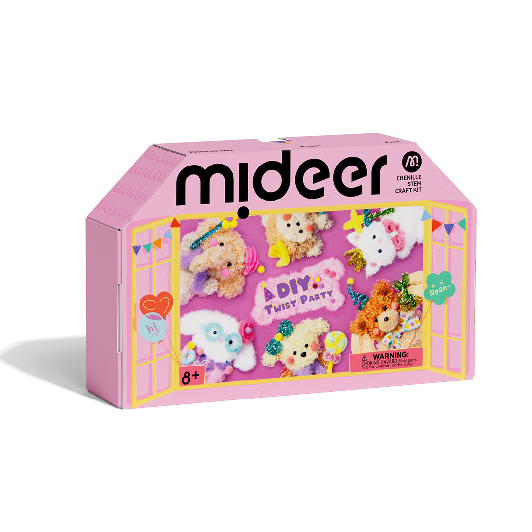 Chenille Stem Craft Kit-Animal Party