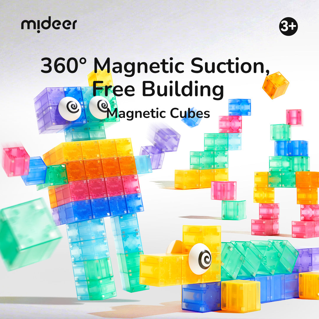 3D Magnetic Cubes Set