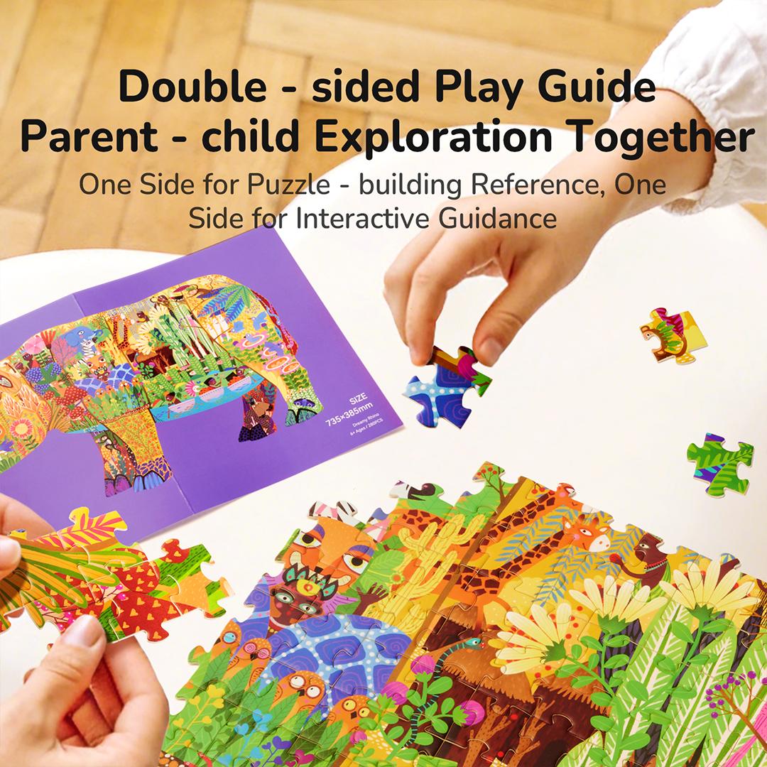 Shaped Artist Puzzle - Elephant Dream 280PCS