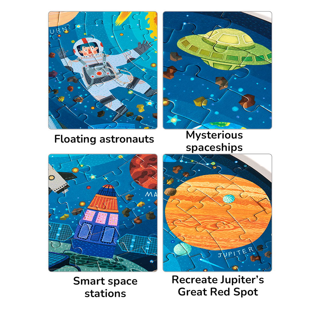 Panoramic Puzzle - Wandering through the Space 150PCS