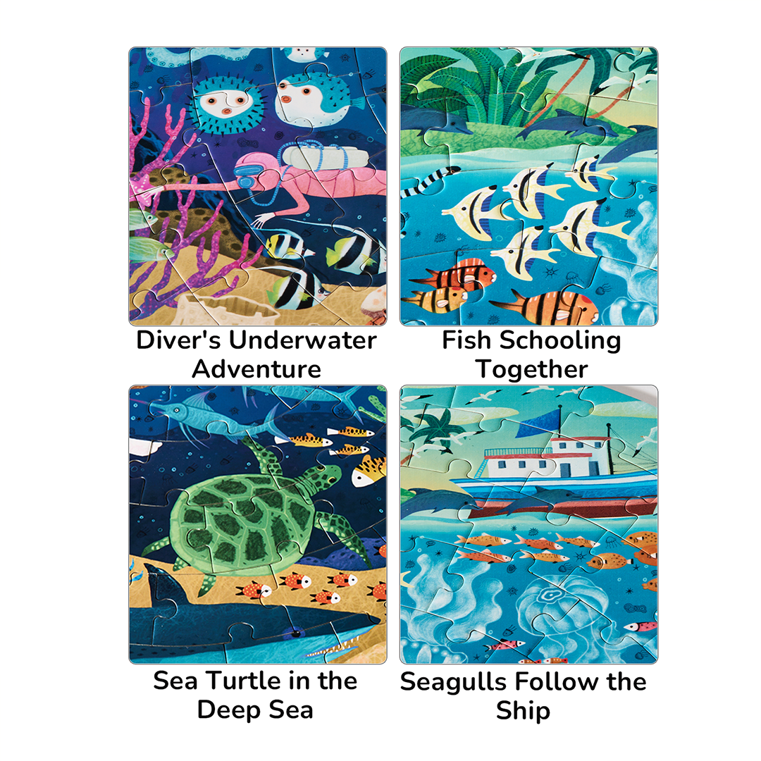 Panoramic Puzzle - Magic Ocean 150PCS