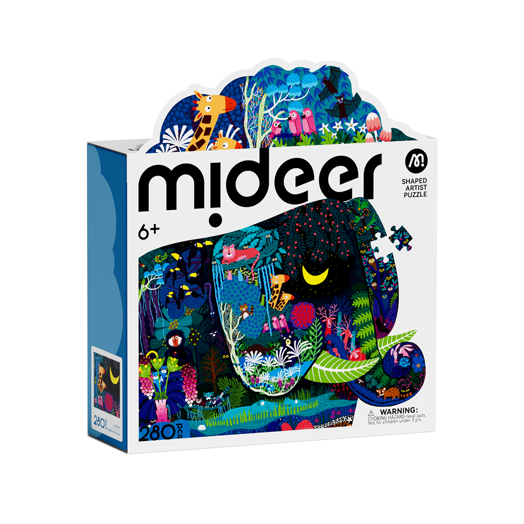 Shaped Artist Puzzle - Elephant Dream 280PCS – mideerart