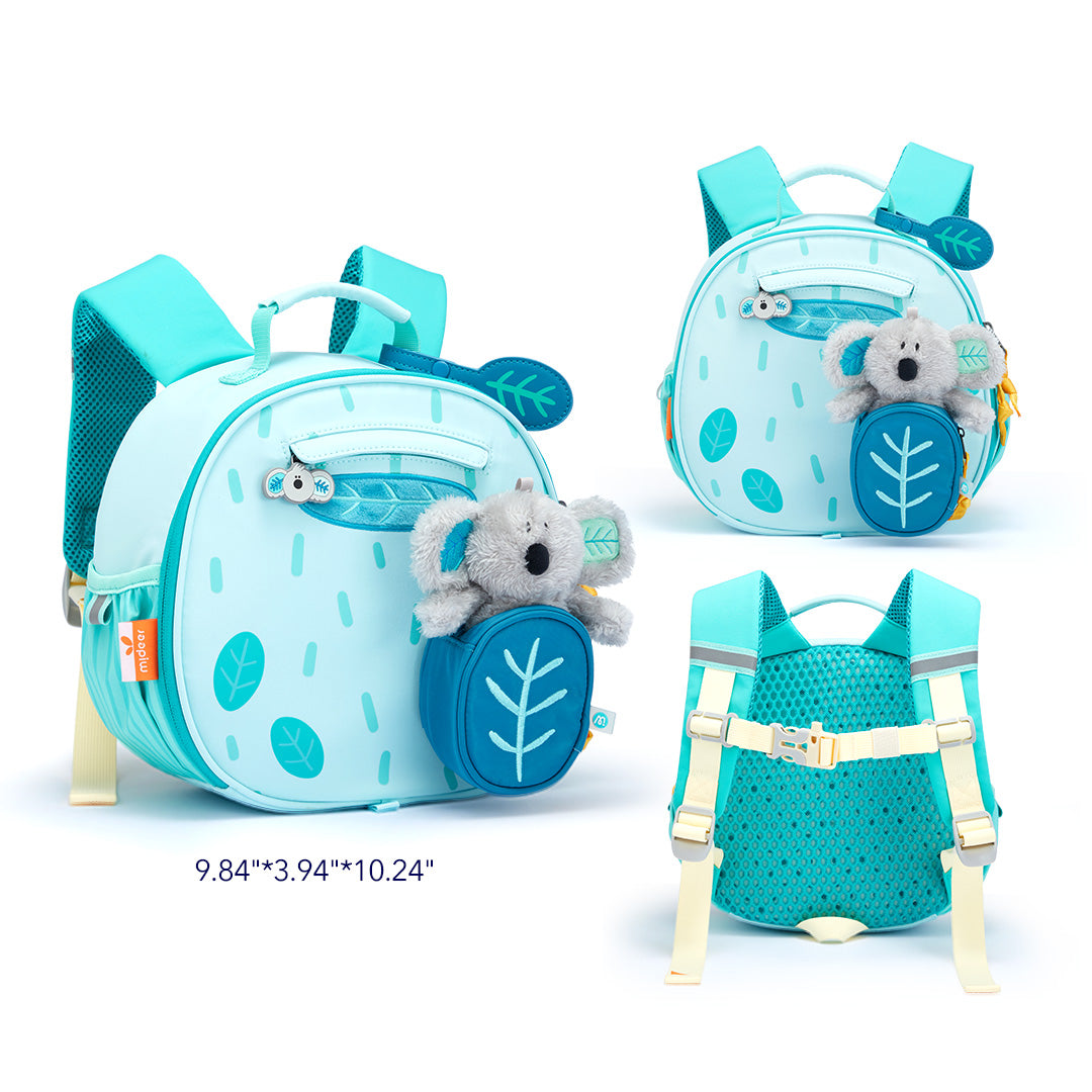 Snuggle Square Backpack: Koala
