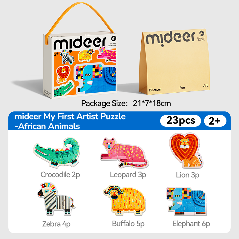 My First Artist Puzzle: African animals