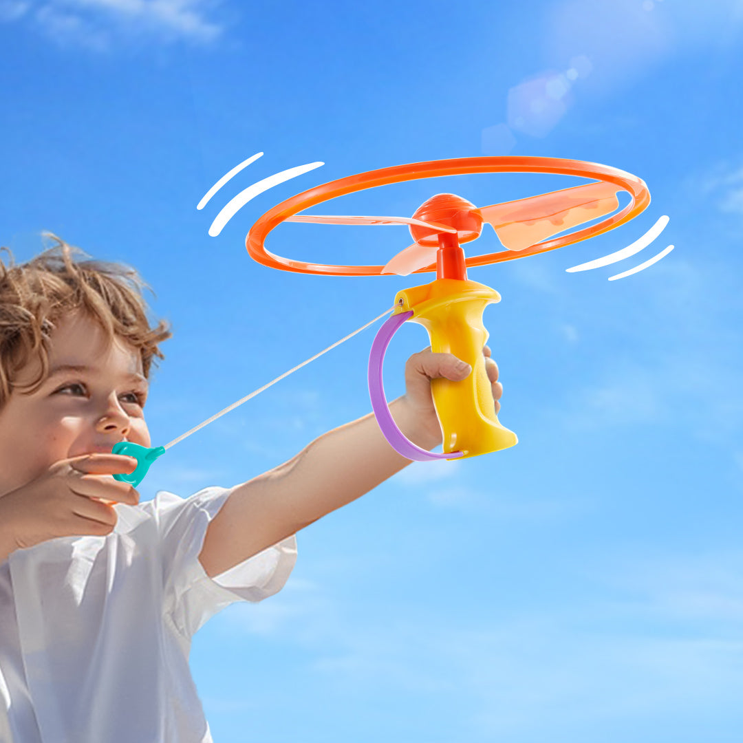 Pull String Flying Propeller