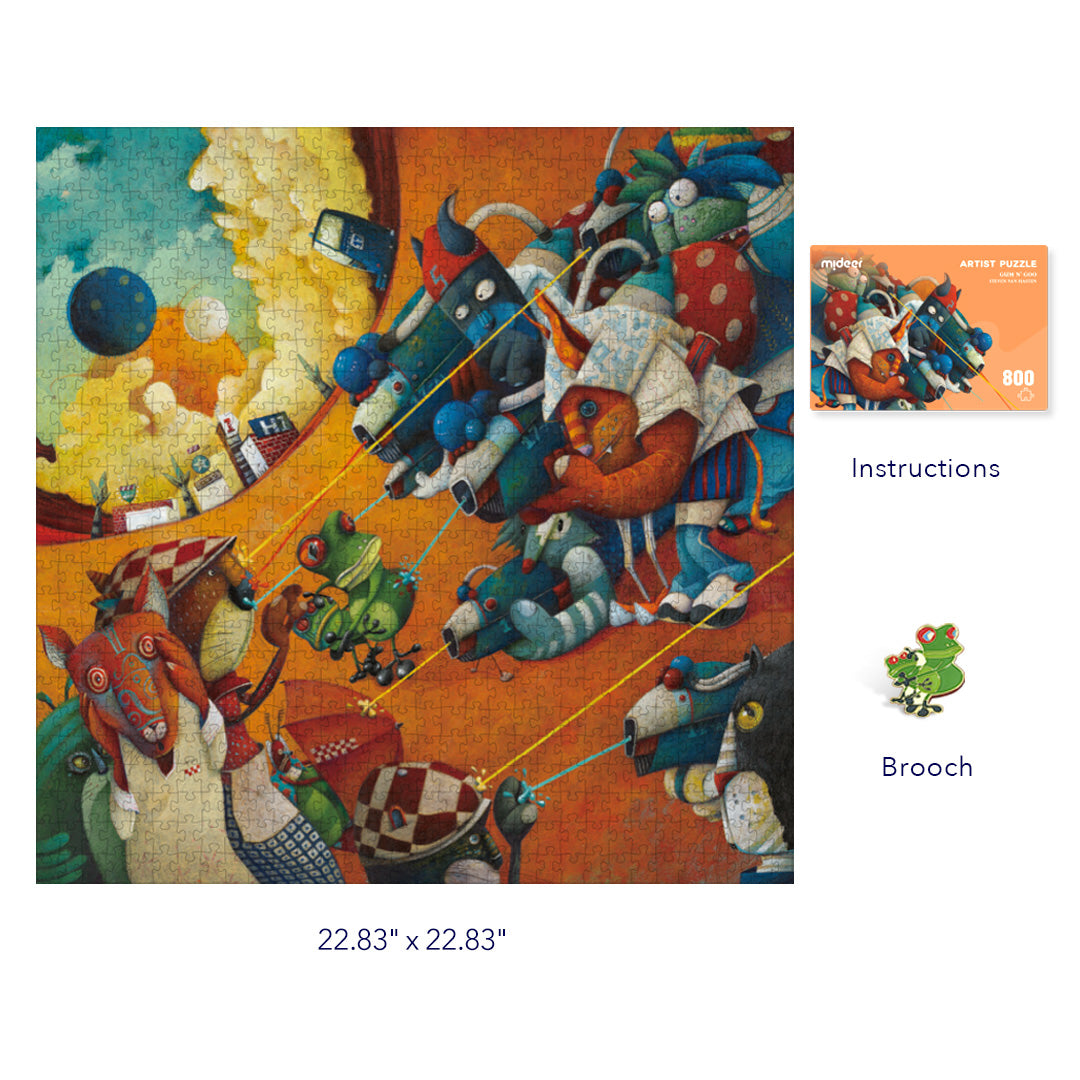 アーティスト パズル: Gum N Goo 800P