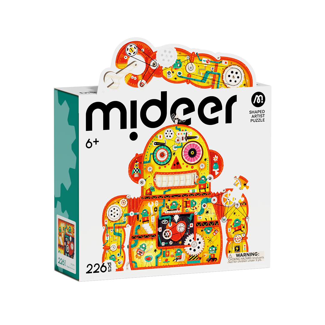 Shaped Artist Puzzle - Robot Factory 226PCS – mideerart