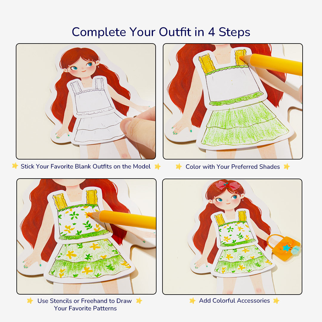 Creative Costume Collage Set: Sweetheart