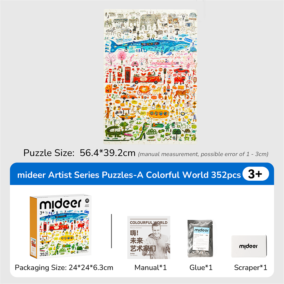 Artist Puzzle - Colorful World 352PCS