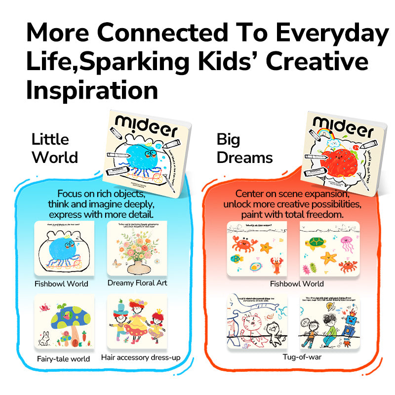 mideer Inspiration Sketchbook - Little World