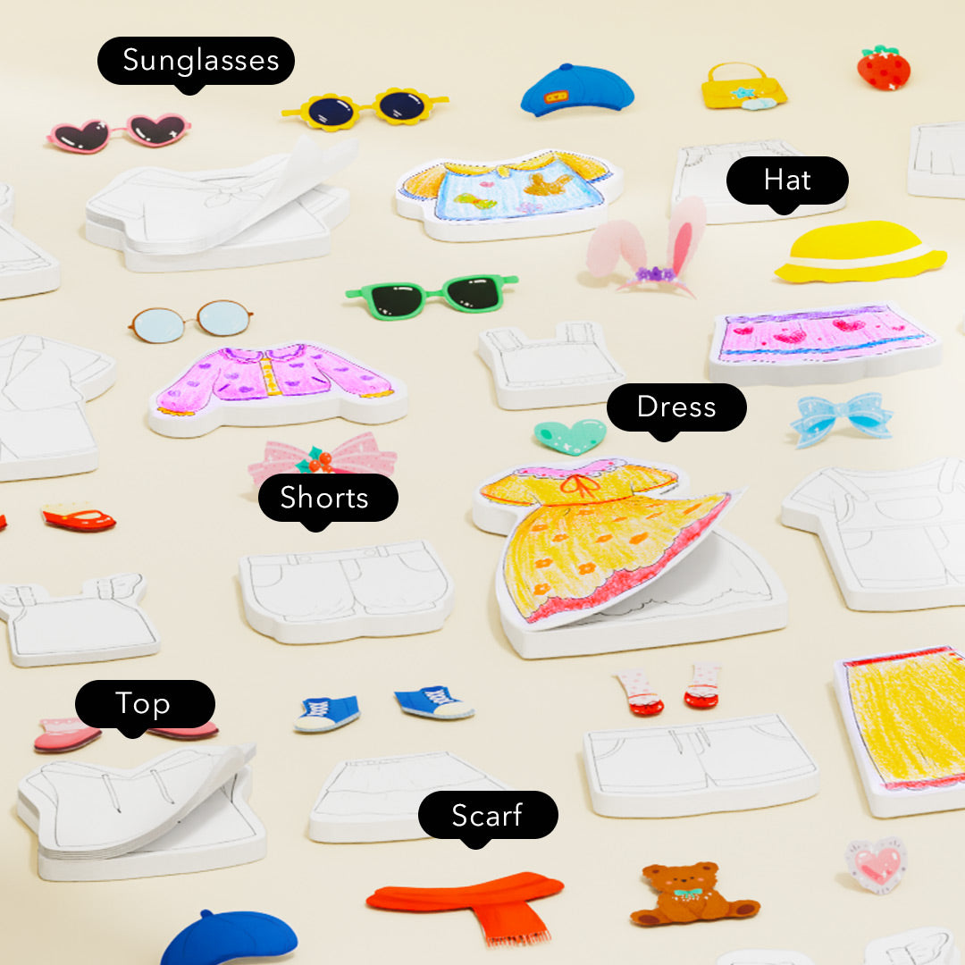 Creative Costume Collage Set: Sweetheart