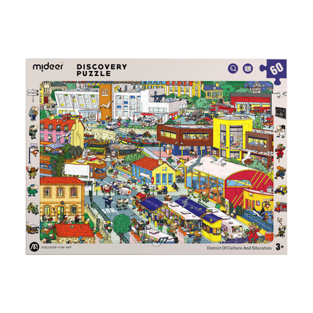 Discovery Puzzle Big City Small City Institutes and Colleges District