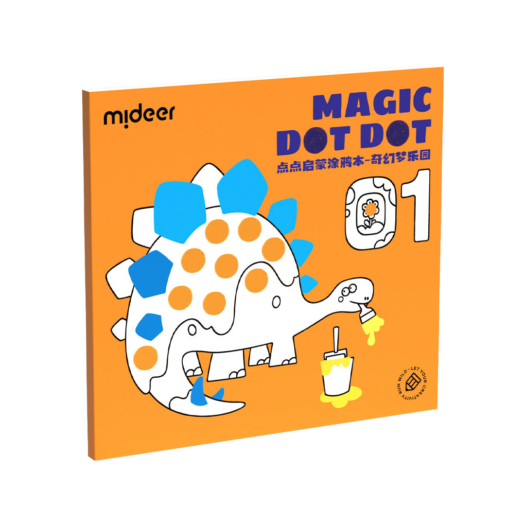 Magic Dot Dot 01 Coloring Books Dreamland Coloring Book for Toddlers