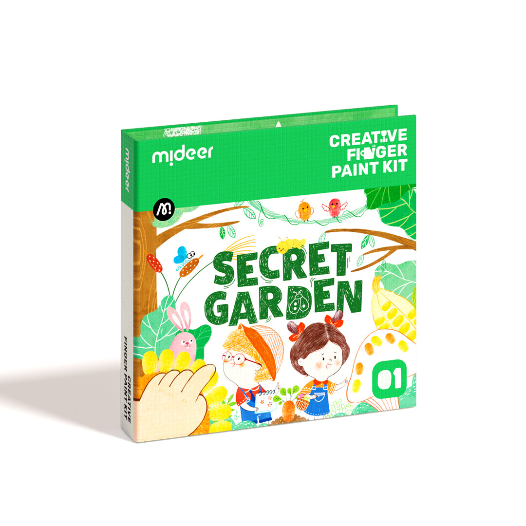 Creative Finger Paint Kit: Secret Garden