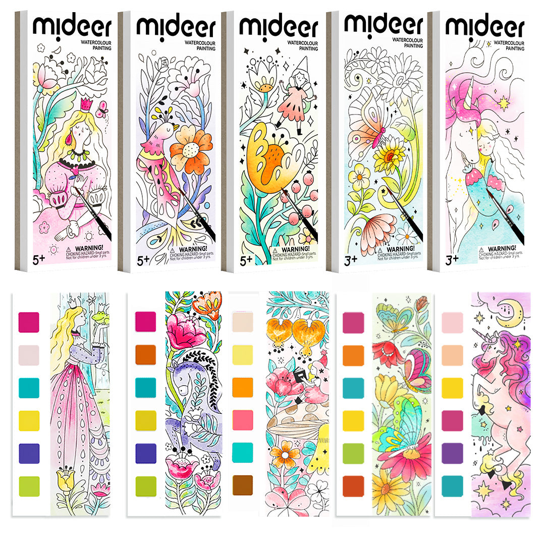 5 Pack Pocket Watercolour Painting