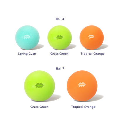 Quiet Fluffy Ball: Tropical Orange 9.84&quot; Diameter