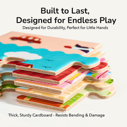 Build &amp; Seek Puzzle - Space Treasure Hunt 42PCS