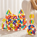 Mideer Rainbow Magnetic Building Stick 60P main image 1