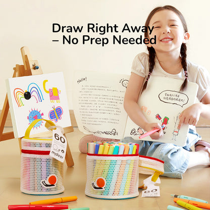 Straight Liquid Acrylic Marker - 24 Colors