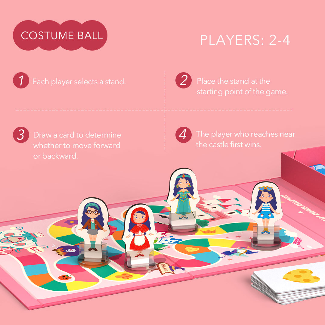 Magnetic Playset for Kids | Sweet Girl Puzzle & Board Game – mideerart