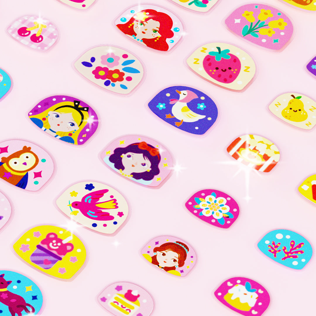 Fashion Nail Stickers: Princess Banquet 300P