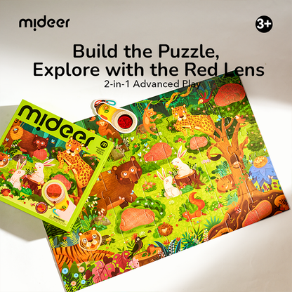Mystery Reveal Puzzle - Forest Mysteries 35PCS