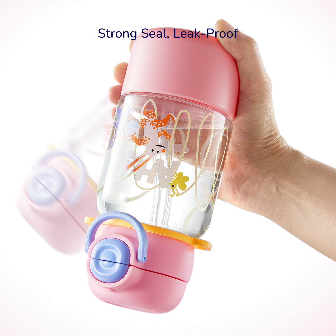 Portable Double Drinking Bottle: You Look Yummy