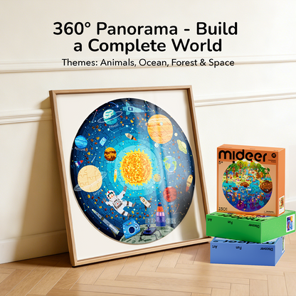 Panoramic Puzzle - A Day in the Forest 150PCS