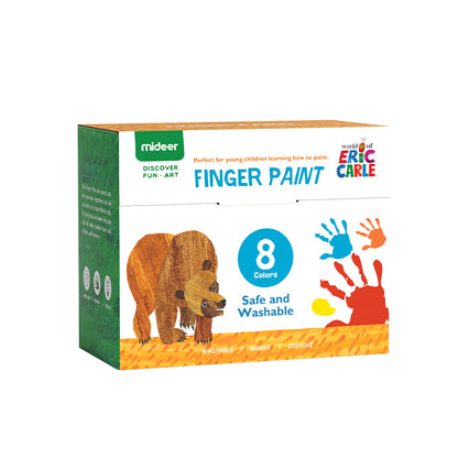 Finger Paint 8 Colors: The Very Hungry Caterpillar Edition