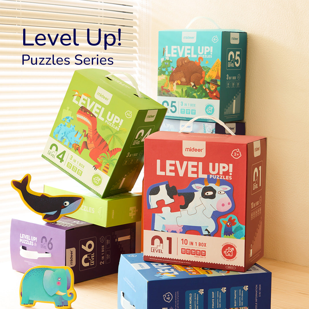 Level Up! Puzzles - Level 2: Animal Families 9P-20P