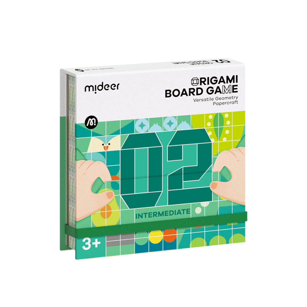 Origami Board Game Versatile Geometry Papercraft: Intermediate