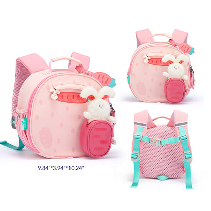 Snuggle Square Backpack: Bunny