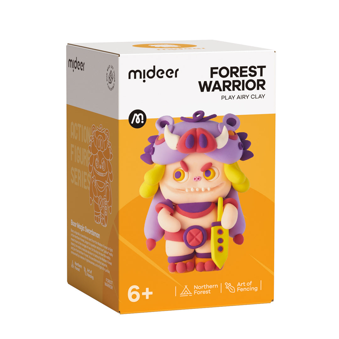 Airy Clay Forest Warrior: Boar