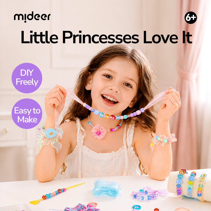 Ribbon beaded diy kit