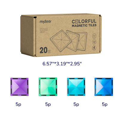 Azulejos magnéticos de colores Cool Color 20P