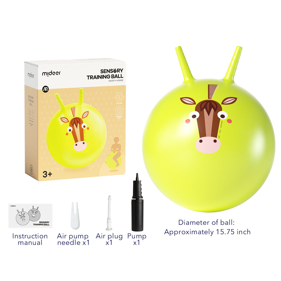 Sensory Training Bounce Ball: Goofy Horse – mideerart