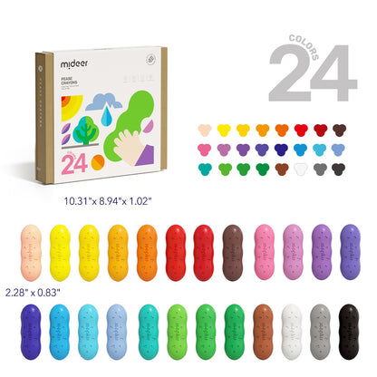 Pease Crayon 24 Colors