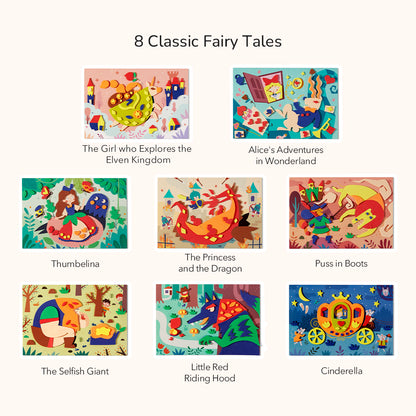 3D Foam Sticker Puzzle Game: My First Fairytale