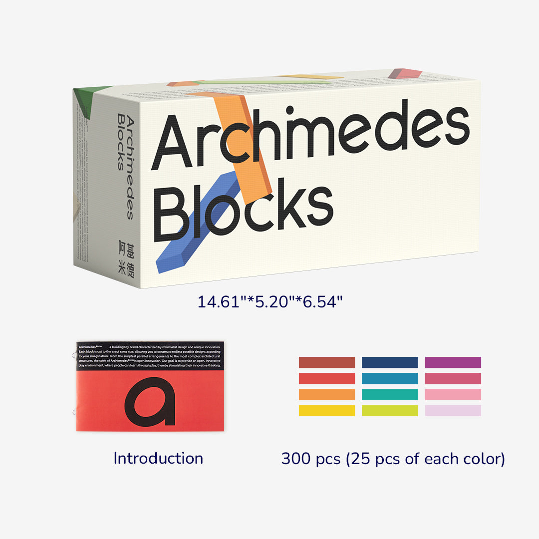 Archimedes Blocks Multicolor 300P