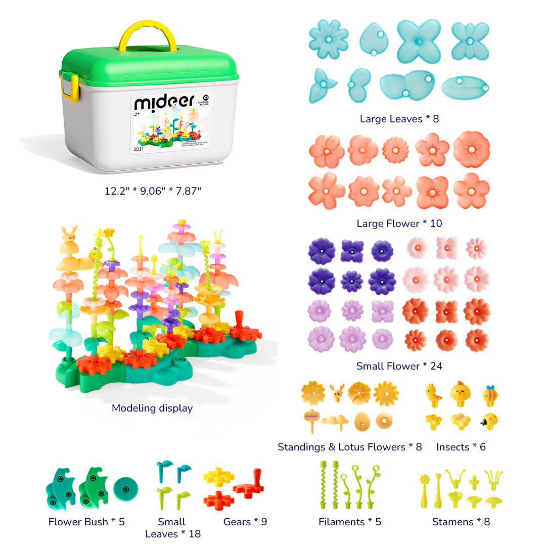 Rotating Garden Puzzle Blocks 101P