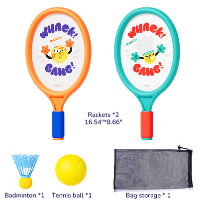 2-in-1 Kids Entry-Level Racket