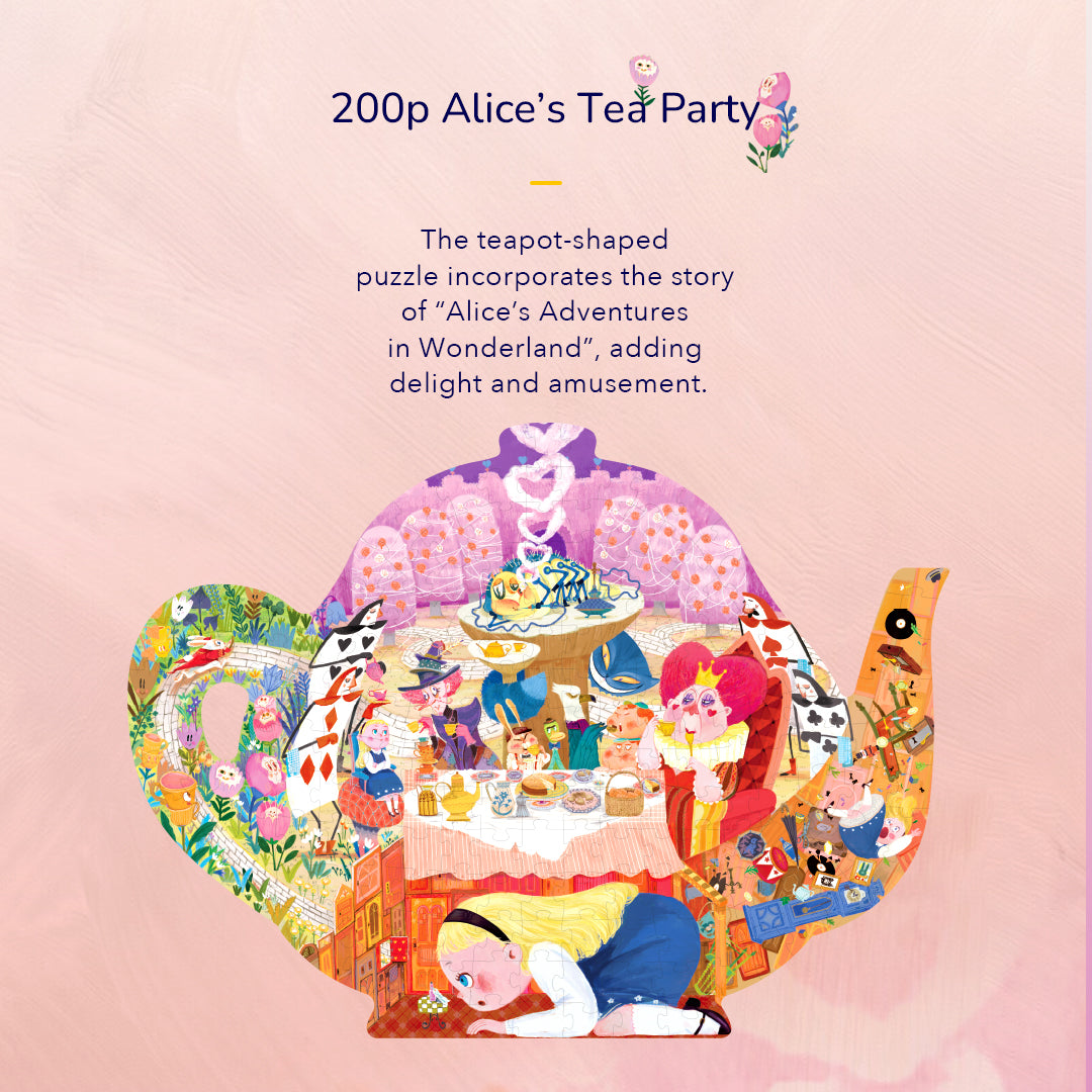 Shaped Artist Puzzle: Alice&