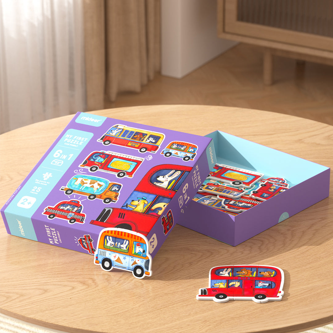 My First Puzzle: Car 3P-6P